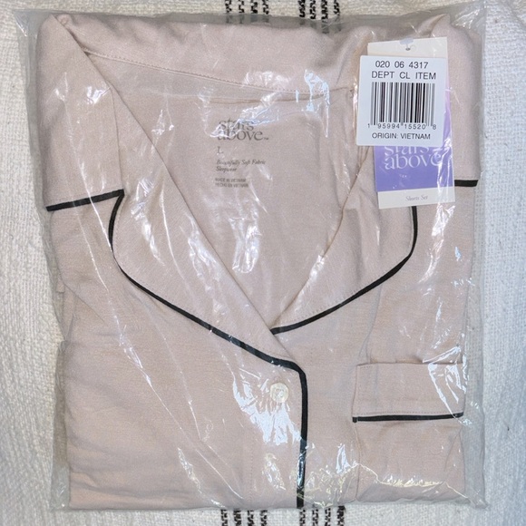 NWT Stars Above 2-pc Beautifully Soft Pajama Sleep Set - Picture 6 of 7